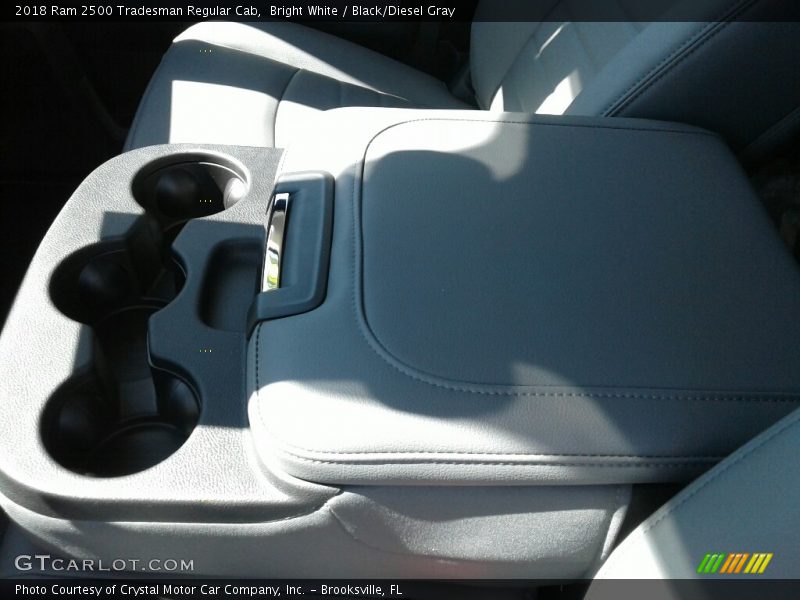 Bright White / Black/Diesel Gray 2018 Ram 2500 Tradesman Regular Cab