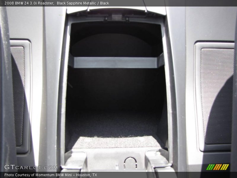 Black Sapphire Metallic / Black 2008 BMW Z4 3.0i Roadster