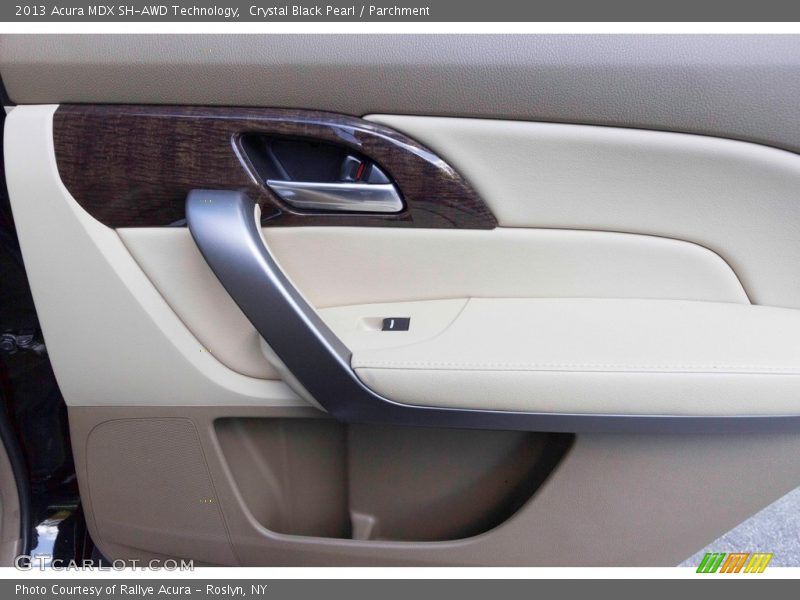 Crystal Black Pearl / Parchment 2013 Acura MDX SH-AWD Technology