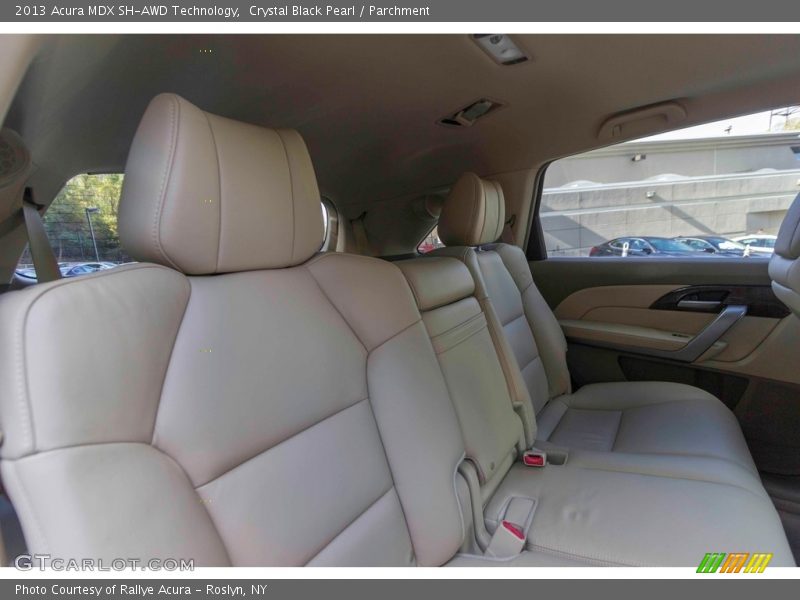 Crystal Black Pearl / Parchment 2013 Acura MDX SH-AWD Technology