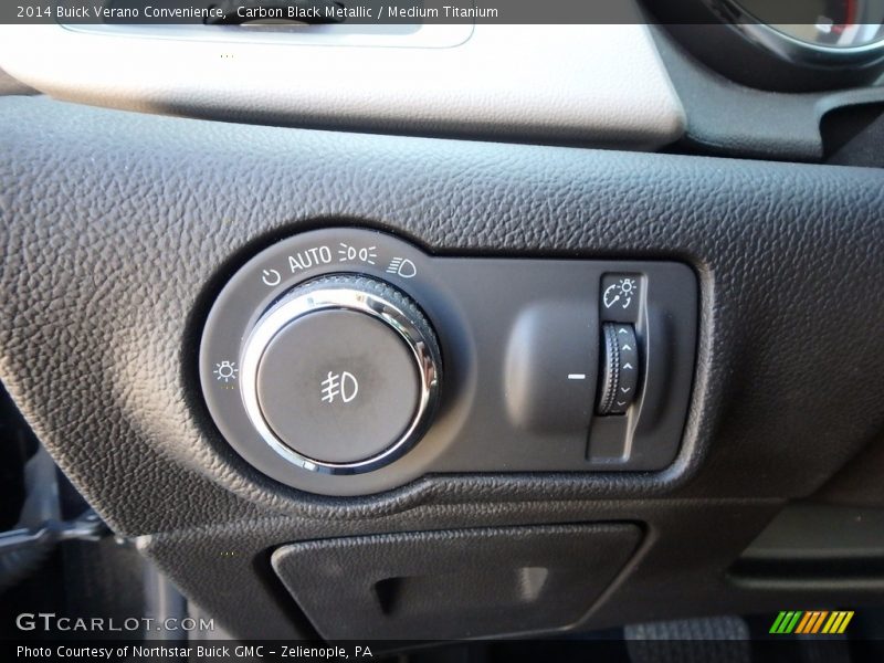 Carbon Black Metallic / Medium Titanium 2014 Buick Verano Convenience