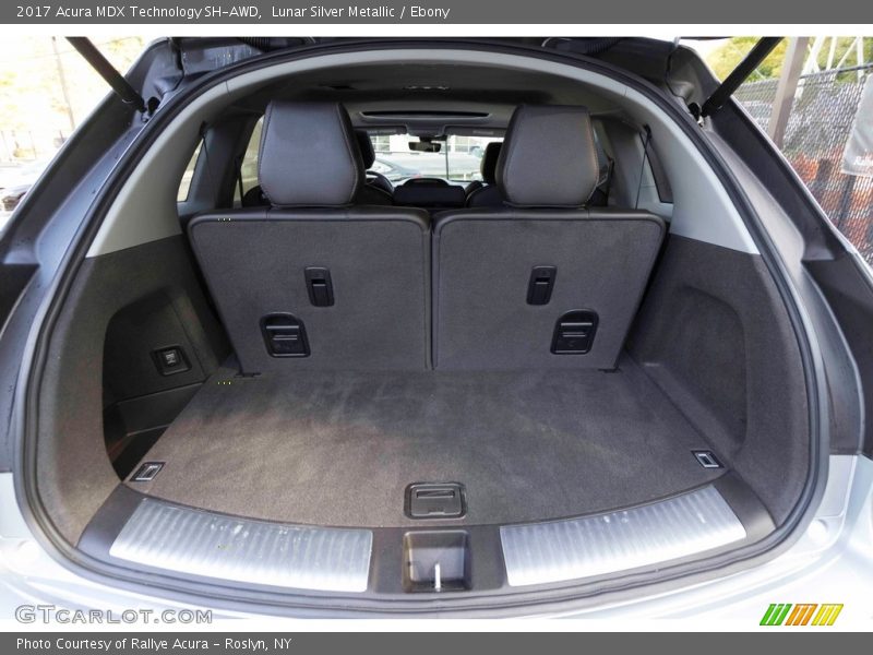 Lunar Silver Metallic / Ebony 2017 Acura MDX Technology SH-AWD