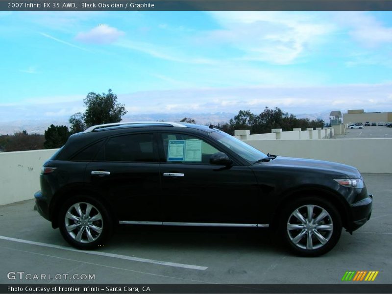 Black Obsidian / Graphite 2007 Infiniti FX 35 AWD
