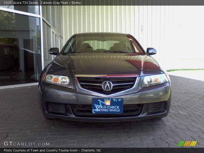 Carbon Gray Pearl / Ebony 2005 Acura TSX Sedan