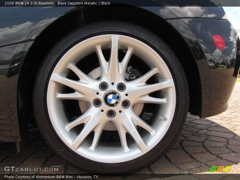 Black Sapphire Metallic / Black 2008 BMW Z4 3.0i Roadster