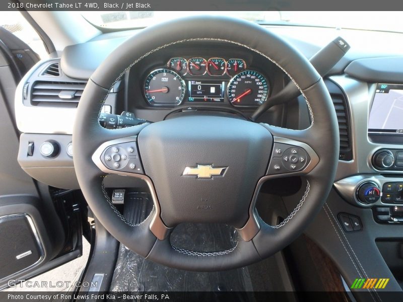 Black / Jet Black 2018 Chevrolet Tahoe LT 4WD