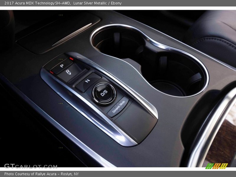 Lunar Silver Metallic / Ebony 2017 Acura MDX Technology SH-AWD