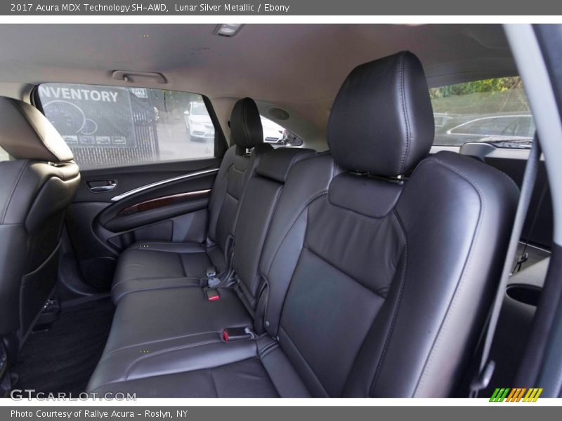 Lunar Silver Metallic / Ebony 2017 Acura MDX Technology SH-AWD
