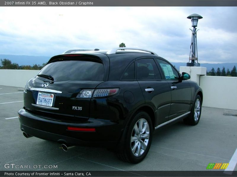Black Obsidian / Graphite 2007 Infiniti FX 35 AWD