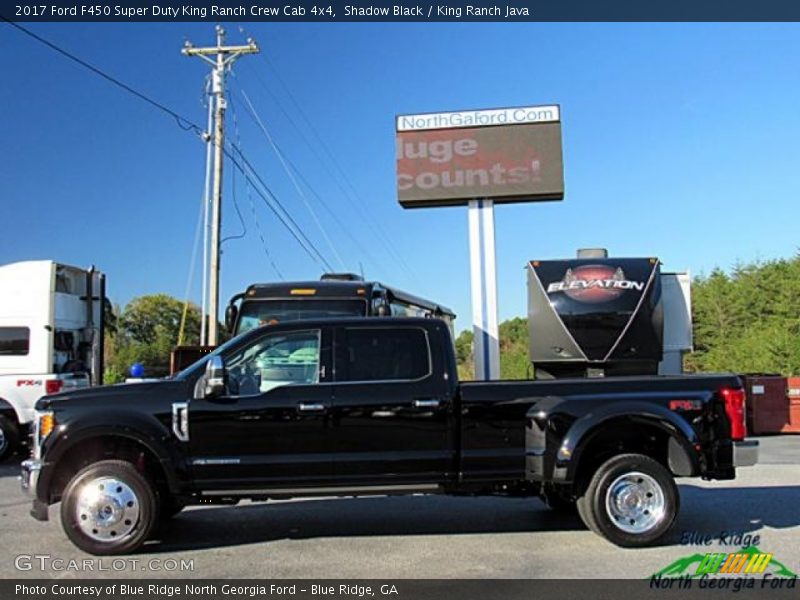 Shadow Black / King Ranch Java 2017 Ford F450 Super Duty King Ranch Crew Cab 4x4