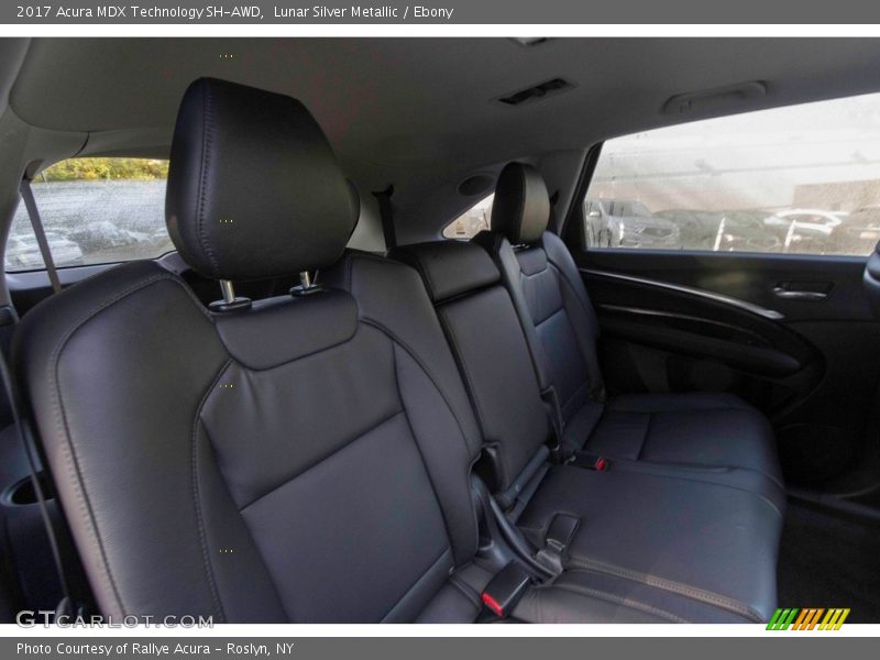 Lunar Silver Metallic / Ebony 2017 Acura MDX Technology SH-AWD