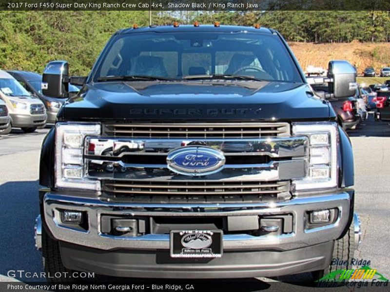 Shadow Black / King Ranch Java 2017 Ford F450 Super Duty King Ranch Crew Cab 4x4