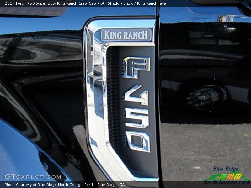 Shadow Black / King Ranch Java 2017 Ford F450 Super Duty King Ranch Crew Cab 4x4
