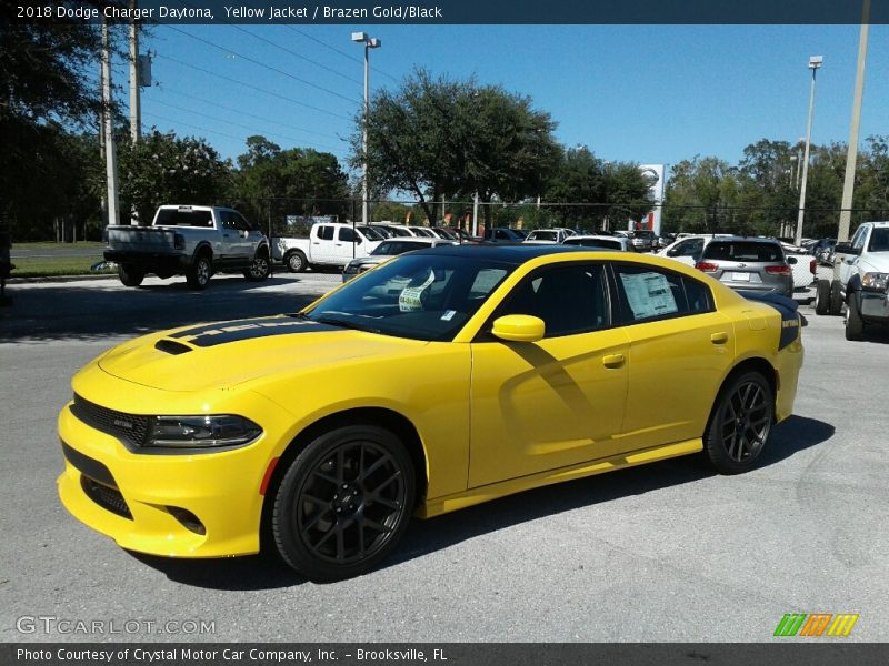 Front 3/4 View of 2018 Charger Daytona