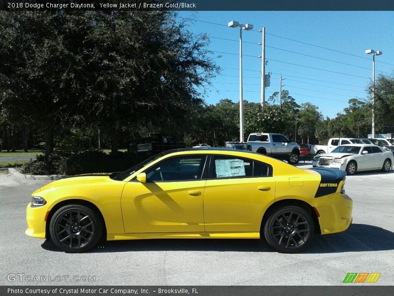  2018 Charger Daytona Yellow Jacket