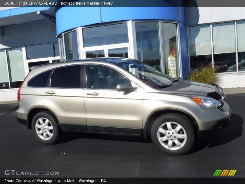 Borrego Beige Metallic / Ivory 2008 Honda CR-V EX-L 4WD