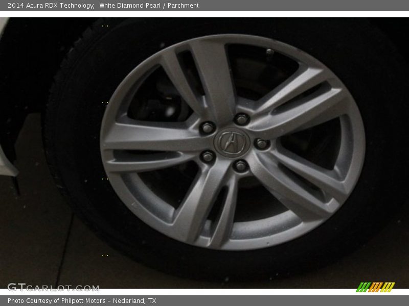 White Diamond Pearl / Parchment 2014 Acura RDX Technology