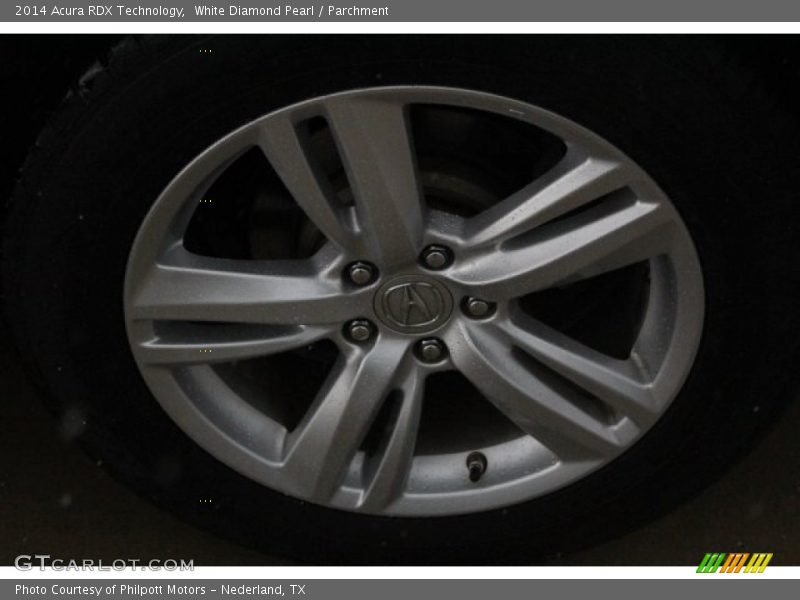 White Diamond Pearl / Parchment 2014 Acura RDX Technology