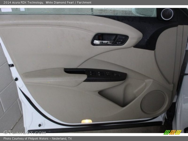 White Diamond Pearl / Parchment 2014 Acura RDX Technology