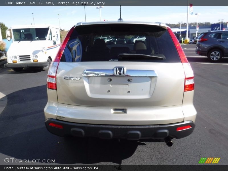 Borrego Beige Metallic / Ivory 2008 Honda CR-V EX-L 4WD