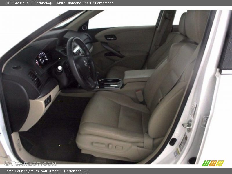 White Diamond Pearl / Parchment 2014 Acura RDX Technology