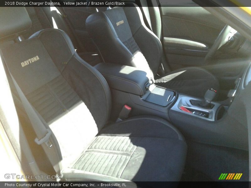 Front Seat of 2018 Charger Daytona