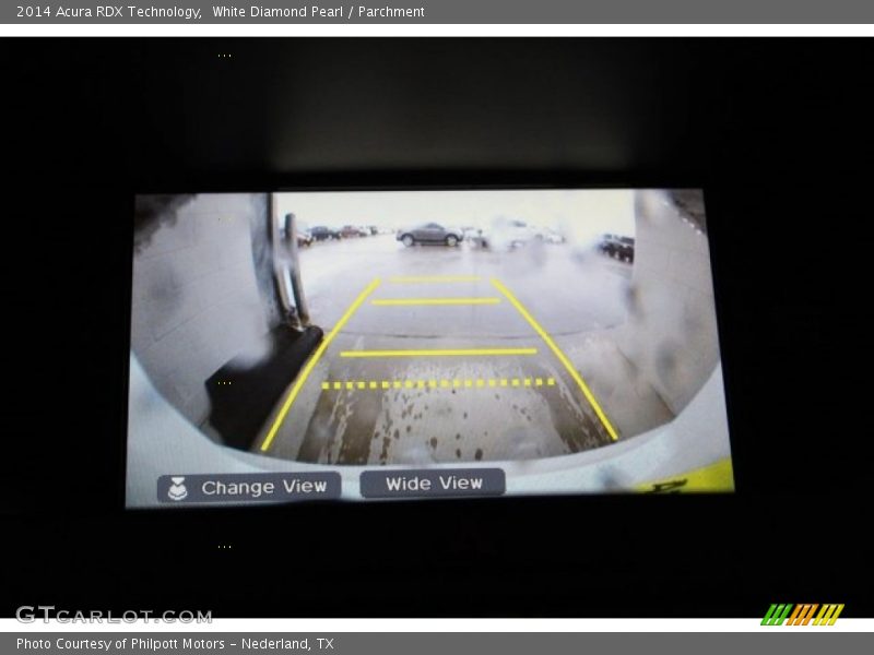 White Diamond Pearl / Parchment 2014 Acura RDX Technology
