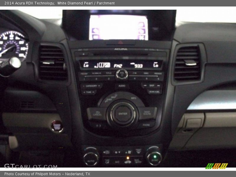 White Diamond Pearl / Parchment 2014 Acura RDX Technology