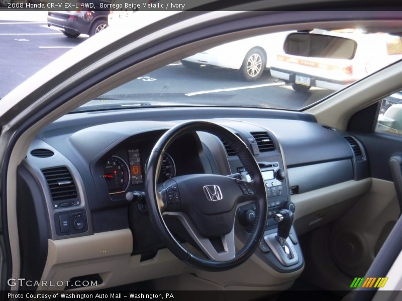 Borrego Beige Metallic / Ivory 2008 Honda CR-V EX-L 4WD