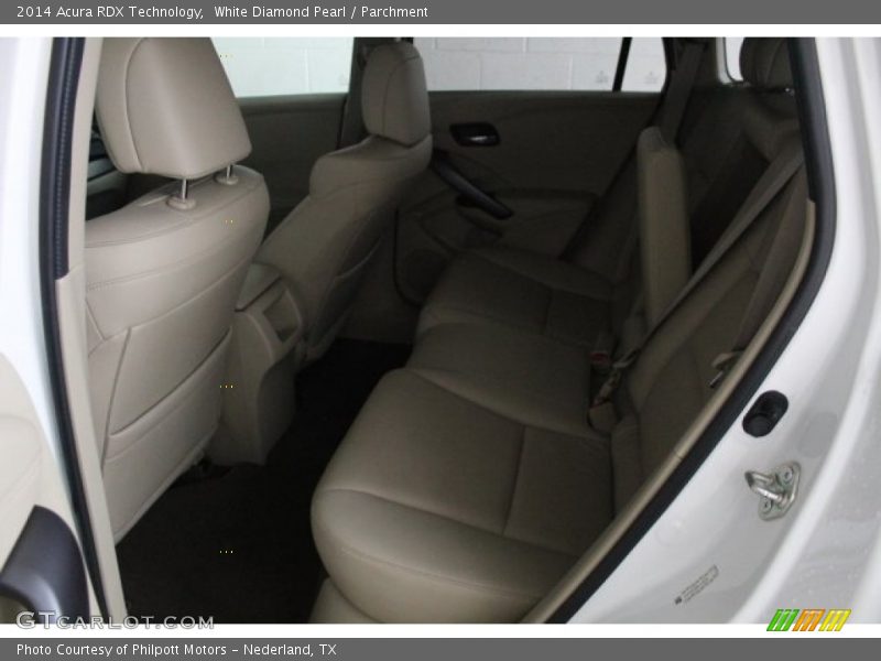White Diamond Pearl / Parchment 2014 Acura RDX Technology