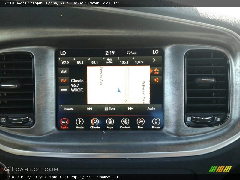Controls of 2018 Charger Daytona