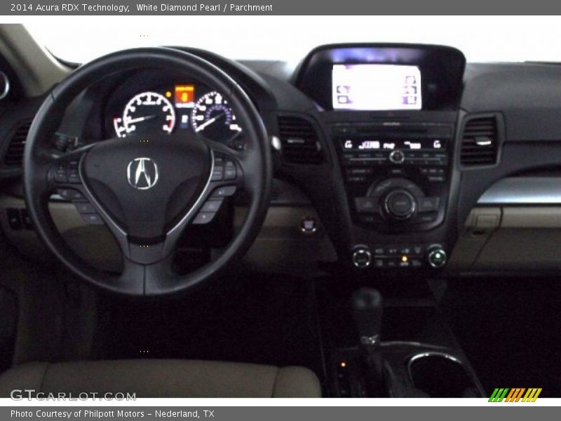 White Diamond Pearl / Parchment 2014 Acura RDX Technology