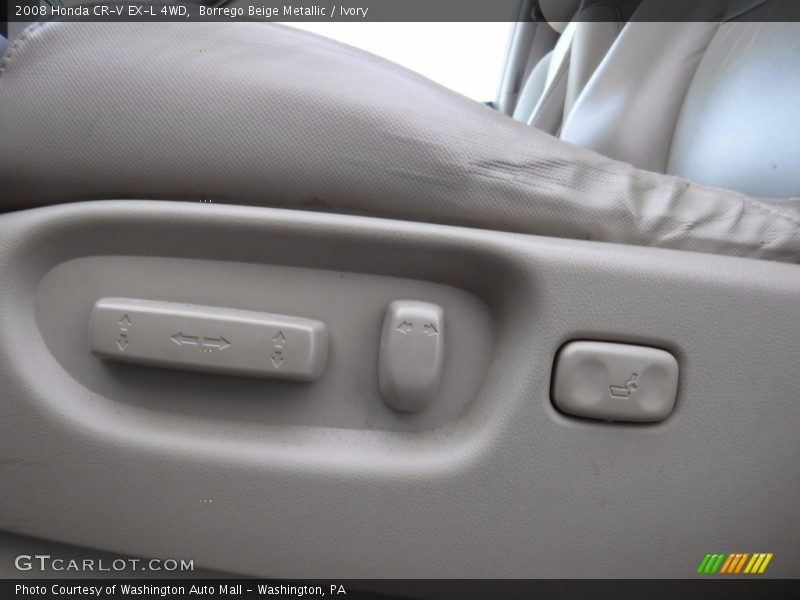 Borrego Beige Metallic / Ivory 2008 Honda CR-V EX-L 4WD