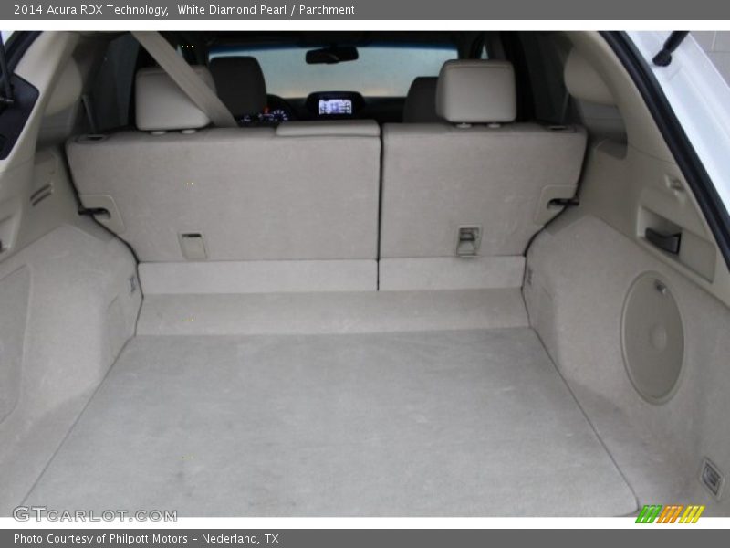 White Diamond Pearl / Parchment 2014 Acura RDX Technology
