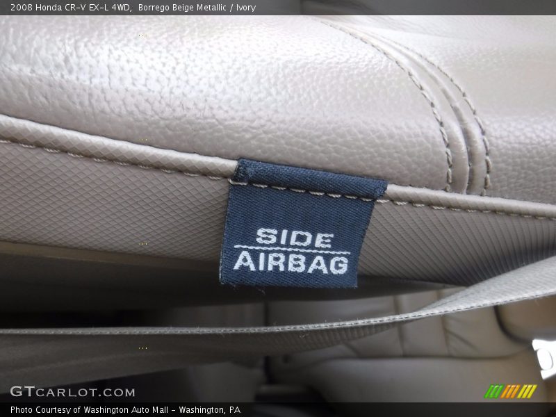 Borrego Beige Metallic / Ivory 2008 Honda CR-V EX-L 4WD
