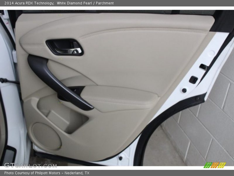White Diamond Pearl / Parchment 2014 Acura RDX Technology