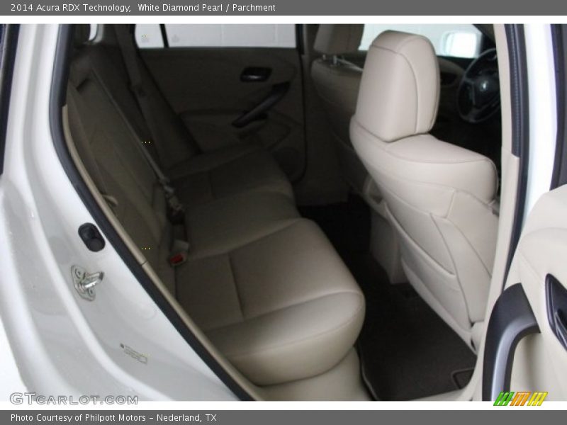 White Diamond Pearl / Parchment 2014 Acura RDX Technology