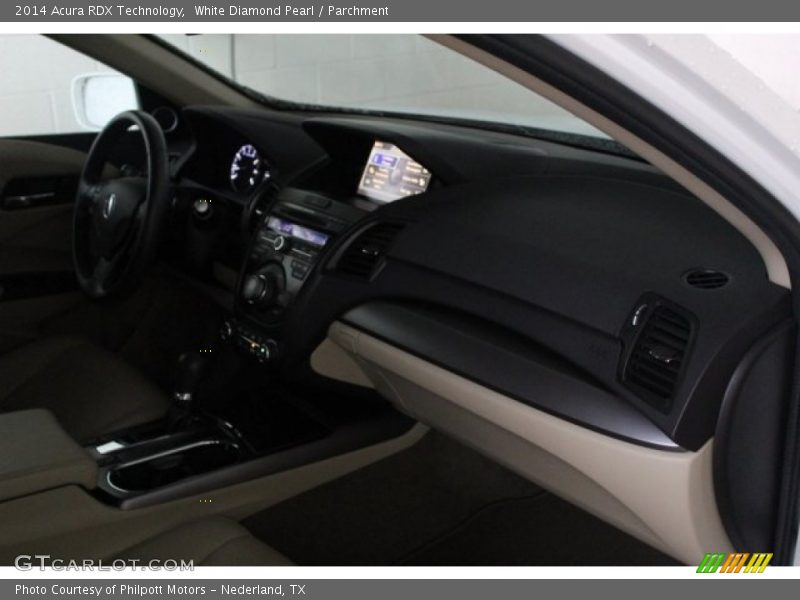 White Diamond Pearl / Parchment 2014 Acura RDX Technology