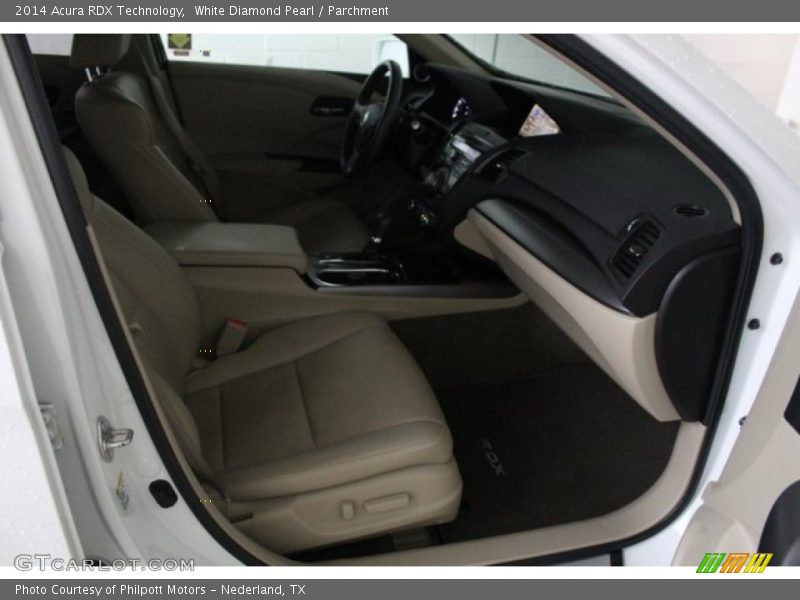 White Diamond Pearl / Parchment 2014 Acura RDX Technology