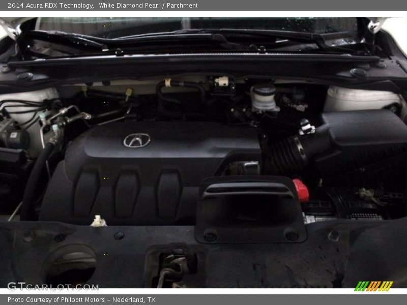 White Diamond Pearl / Parchment 2014 Acura RDX Technology