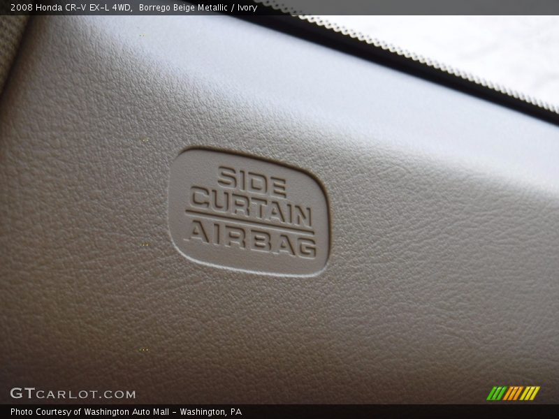 Borrego Beige Metallic / Ivory 2008 Honda CR-V EX-L 4WD
