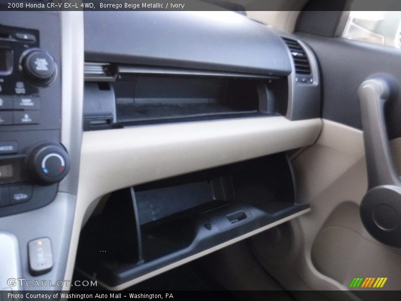 Borrego Beige Metallic / Ivory 2008 Honda CR-V EX-L 4WD