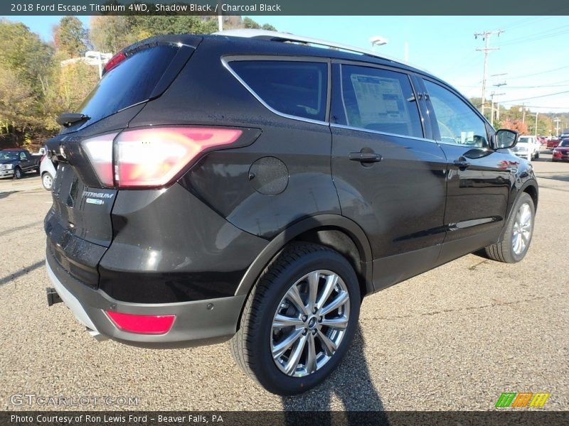 Shadow Black / Charcoal Black 2018 Ford Escape Titanium 4WD