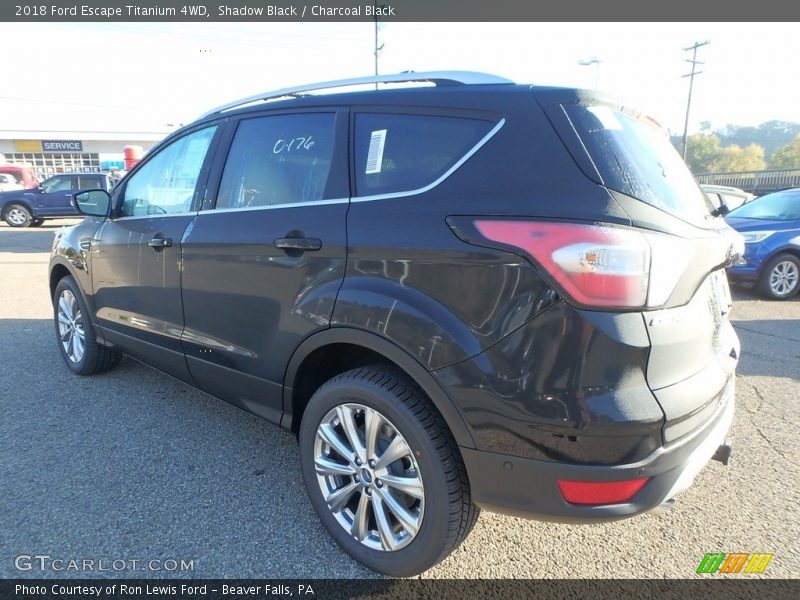 Shadow Black / Charcoal Black 2018 Ford Escape Titanium 4WD