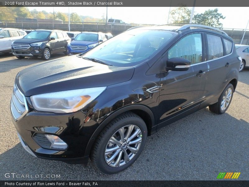 Shadow Black / Charcoal Black 2018 Ford Escape Titanium 4WD