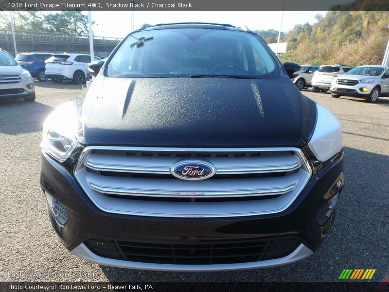 Shadow Black / Charcoal Black 2018 Ford Escape Titanium 4WD