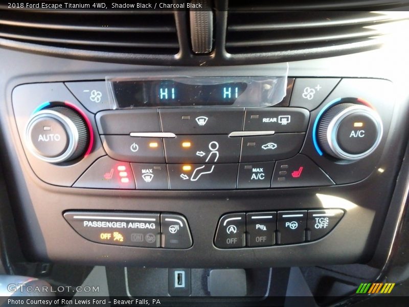 Shadow Black / Charcoal Black 2018 Ford Escape Titanium 4WD
