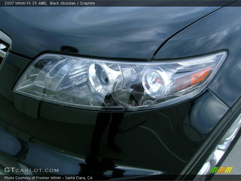 Black Obsidian / Graphite 2007 Infiniti FX 35 AWD