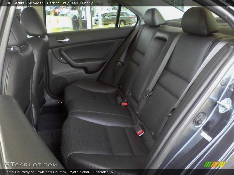 Carbon Gray Pearl / Ebony 2005 Acura TSX Sedan
