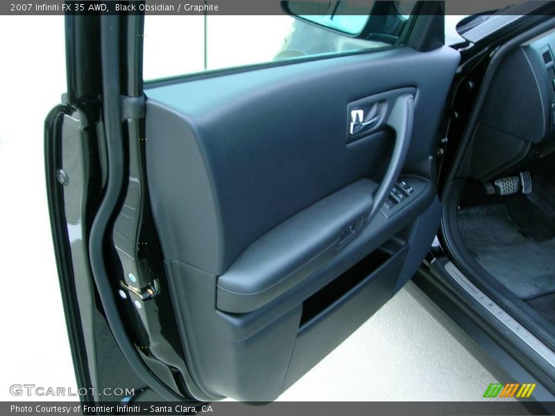 Black Obsidian / Graphite 2007 Infiniti FX 35 AWD